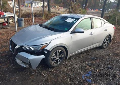 2022 Nissan Sentra Sv Xtronic Cvt from USA, damaged, VIN 3N1AB8CVXNY287271